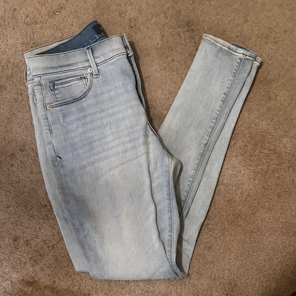 Express Light Blue Women's Skinny Jeans